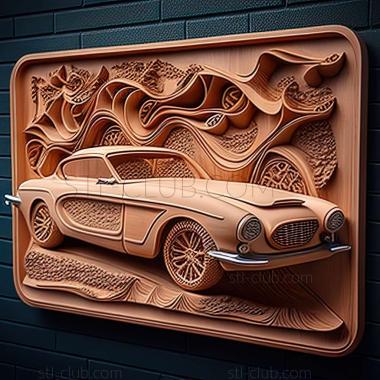 3D мадэль Volvo P1800 (STL)